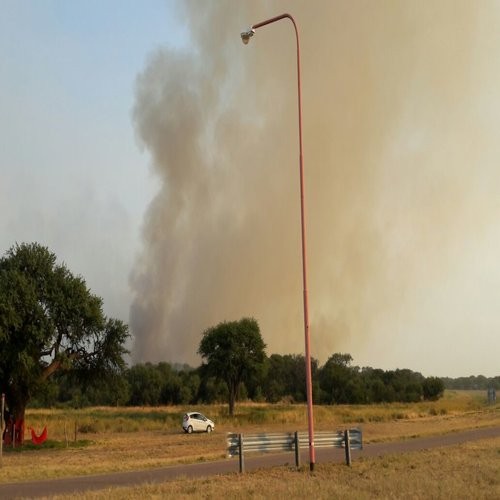 Incendios rurales: seis focos activos