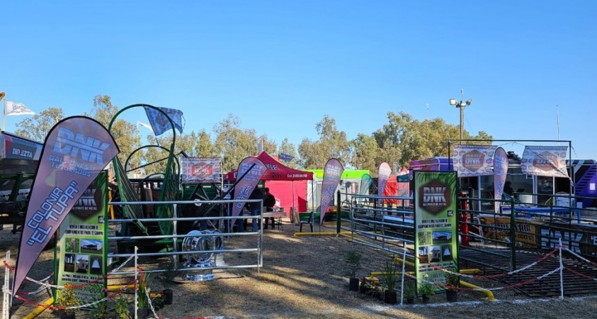 El Tupa de la colonia menonita de San luis  en la Exposición  Rural de Realicó 